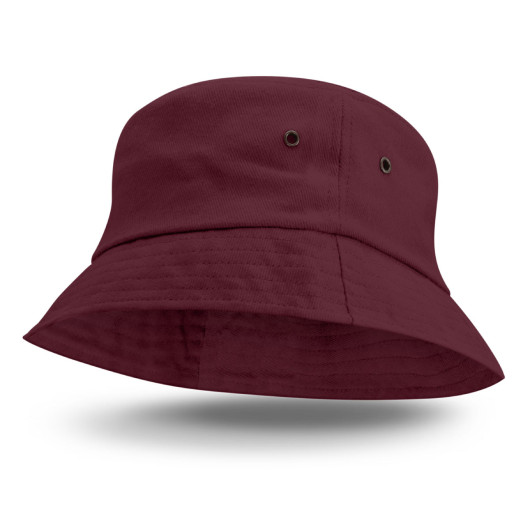 Burgundy Premium Bucket Hats